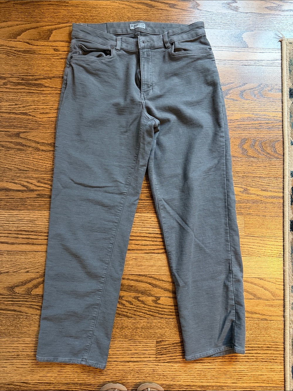 Slim Straight Men's Jeans — Gray